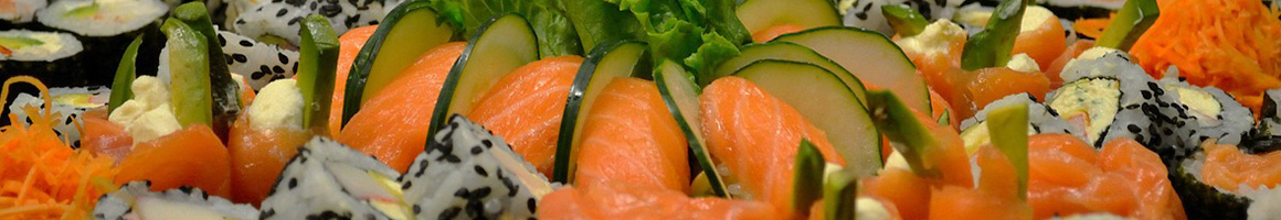 Eating Japanese Thai Sushi at SriThai: Thai Kitchen & Sushi Bar restaurant in Snellville, GA.